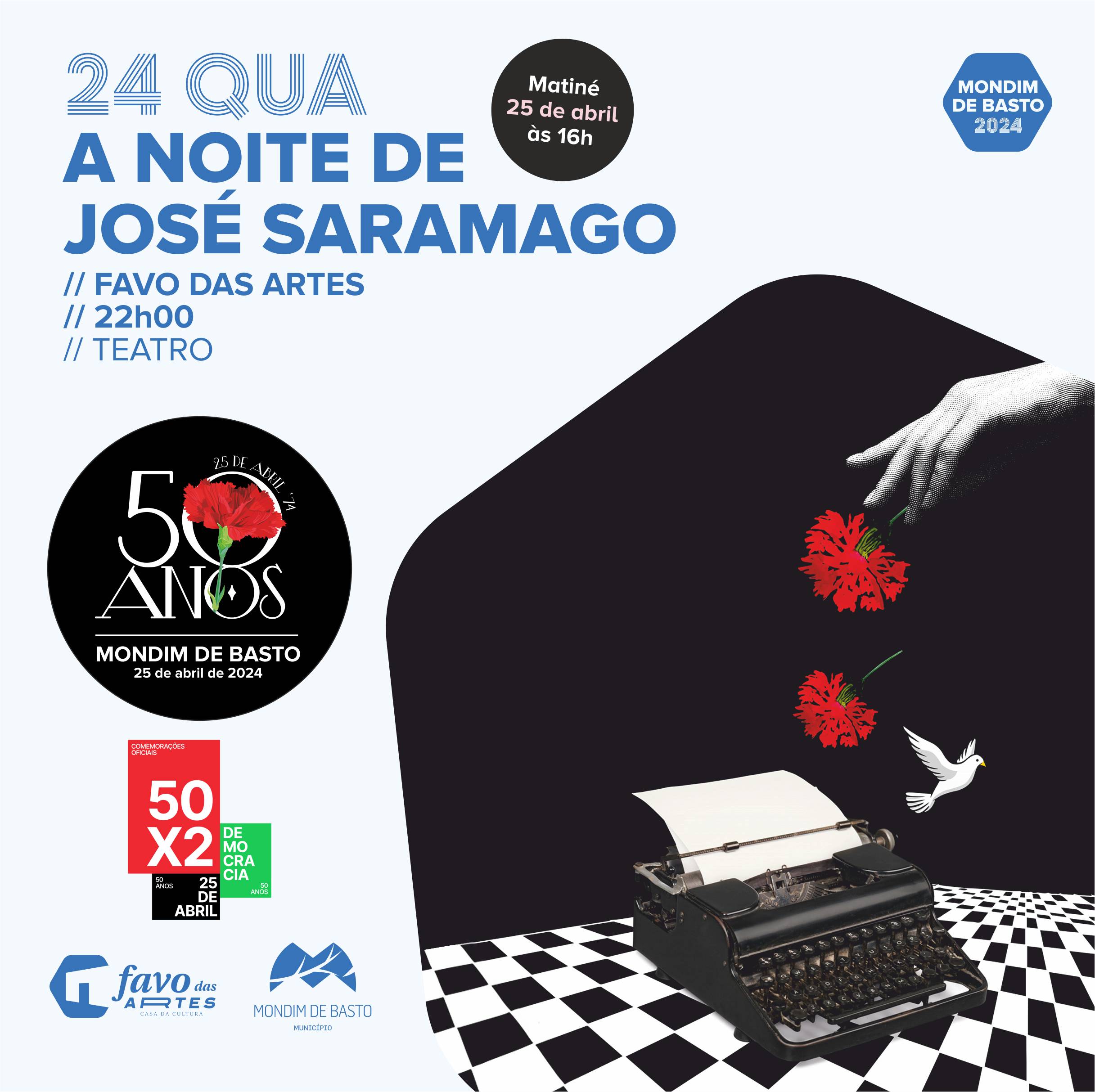 2024-04-24 | A NOITE DE JOSE SARAMAGO