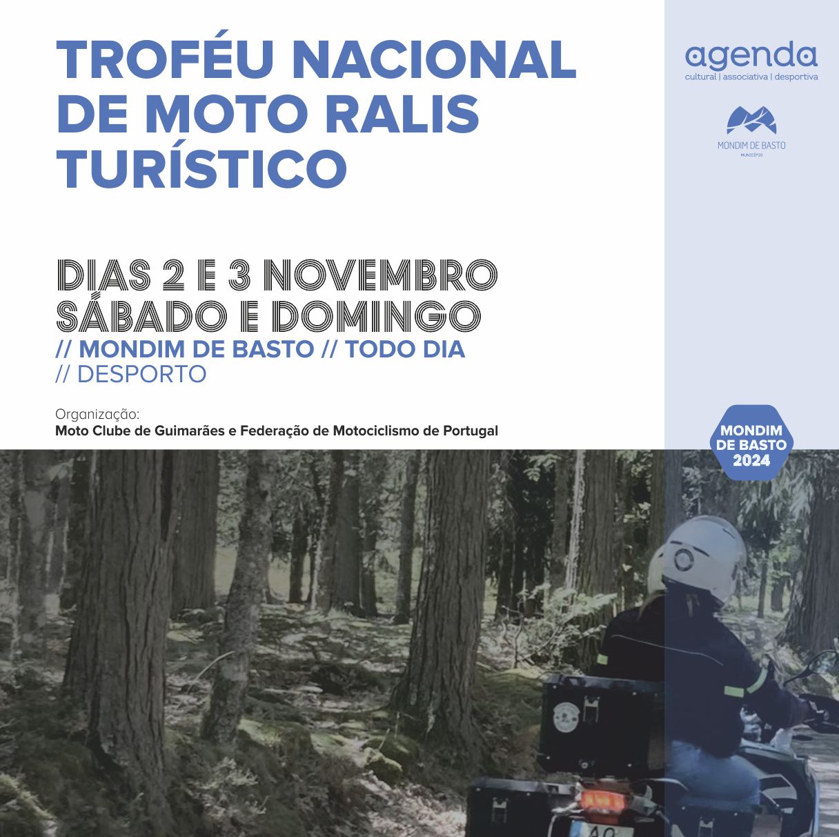 2024/11/02 | Troféu  Nacional Moto Rali - Moto Clube de Guimarães