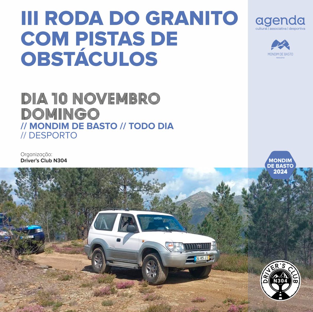 2024/11/10 | III Roda do Granito com pistas de obstáculos