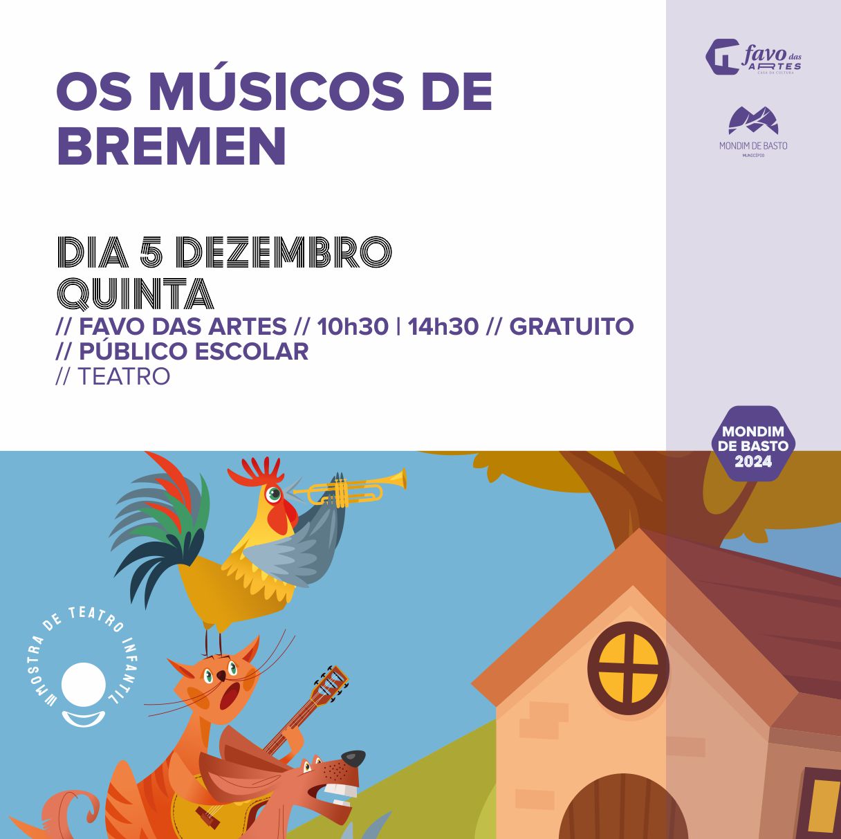 2024/12/05 | Os Músicos de Bremen