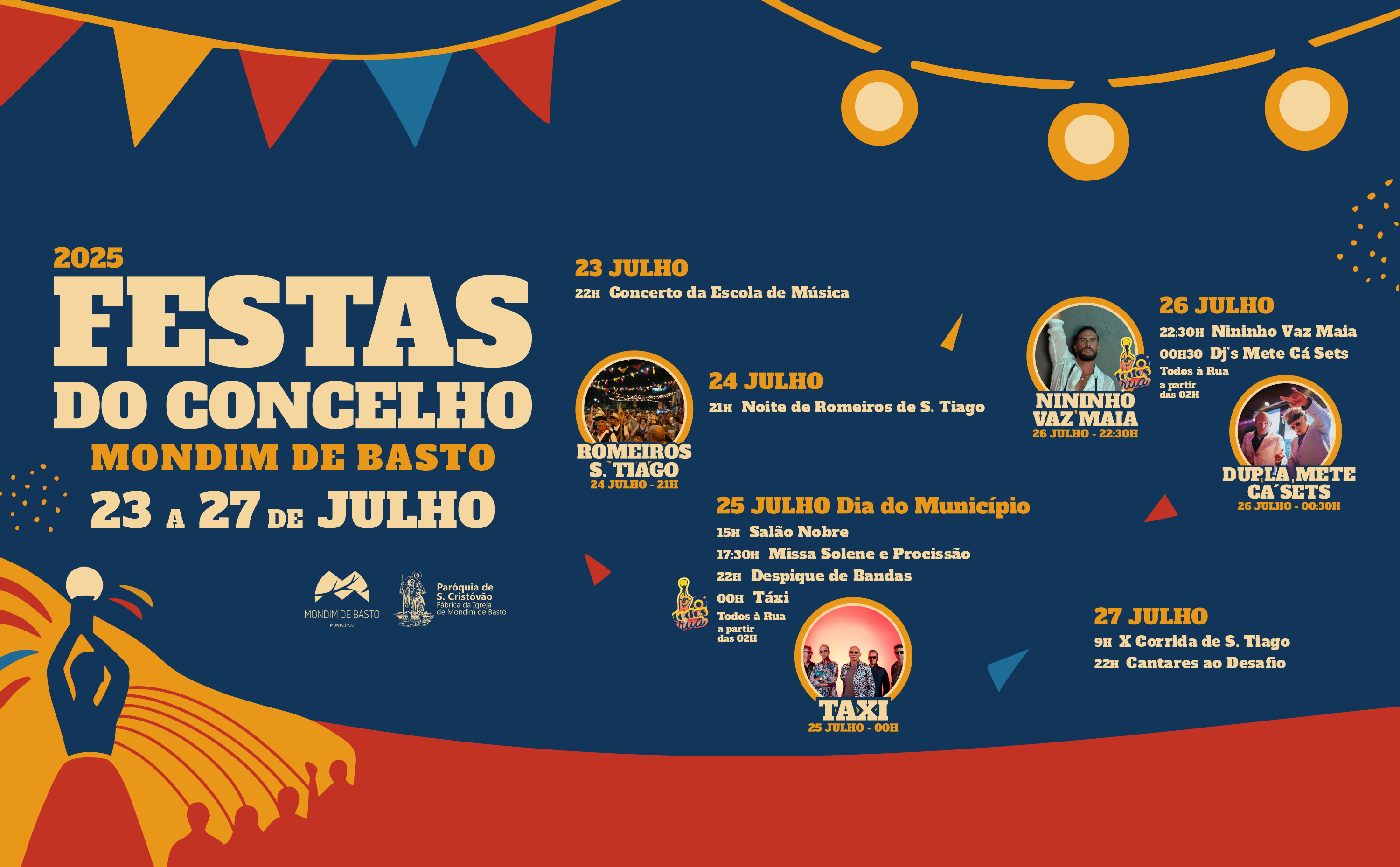 2025/07/23 a 27 | Festas do Concelho