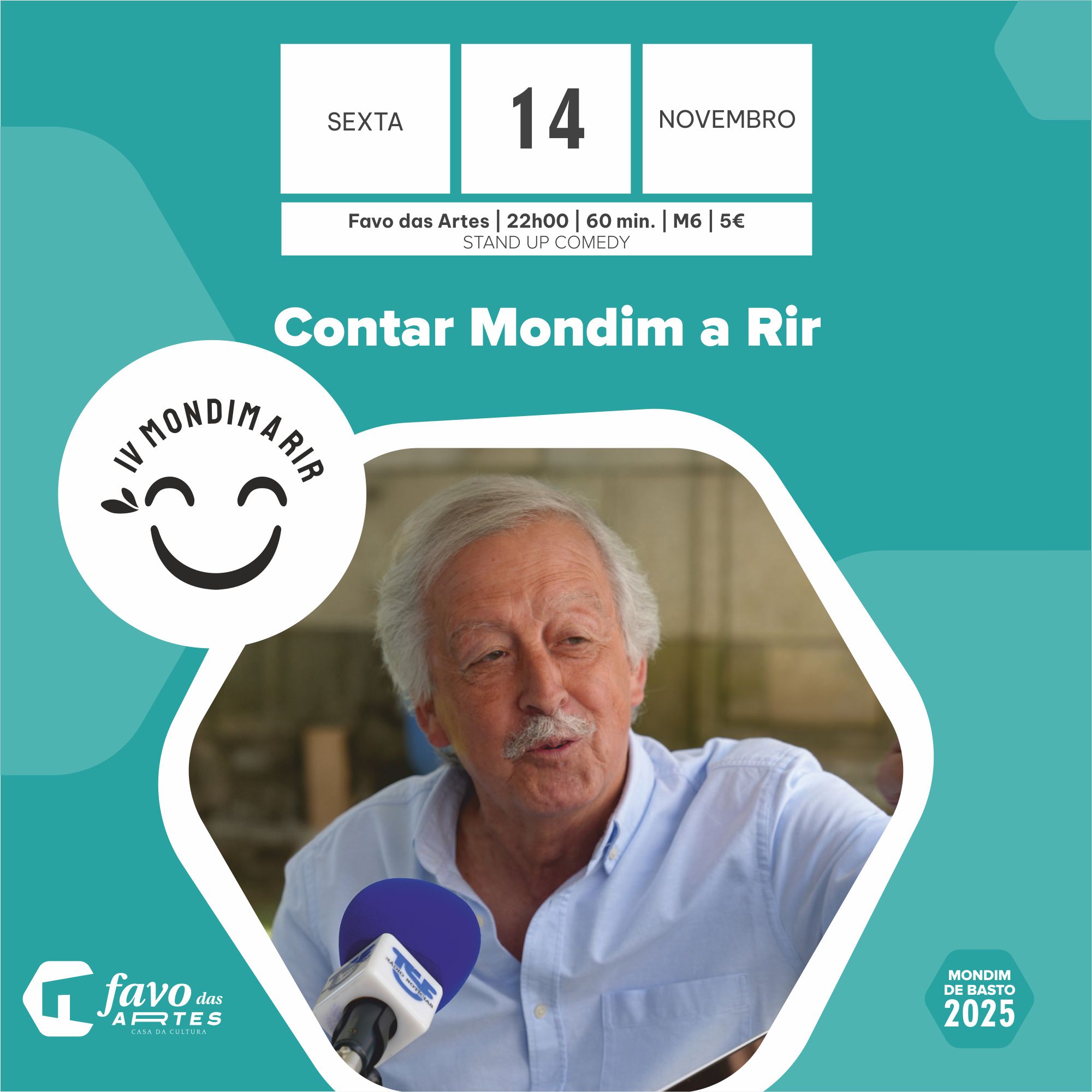 2025/11/14 | Contar Mondim a Rir