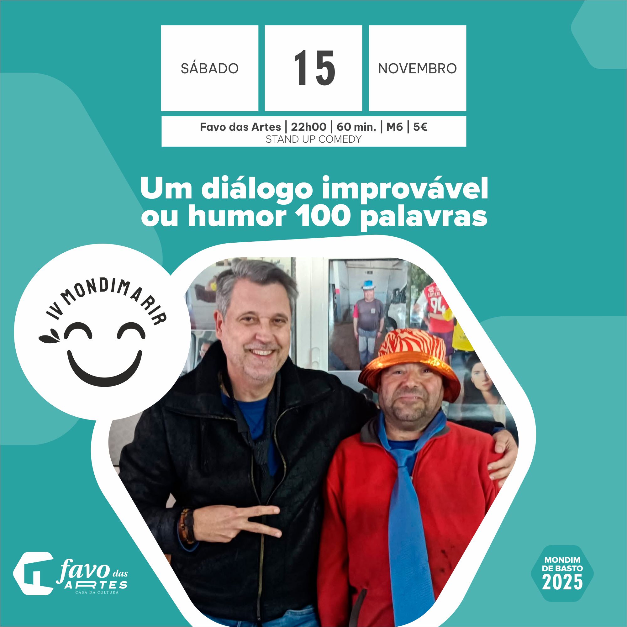 2025/11/15 | Um diálogo improvável ou humor 100 palavras