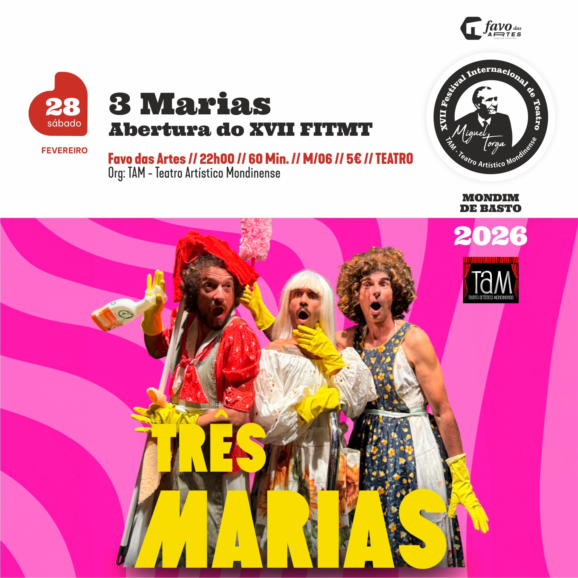 2026/02/21 | Abertura do XVII FITMT - 3 Marias