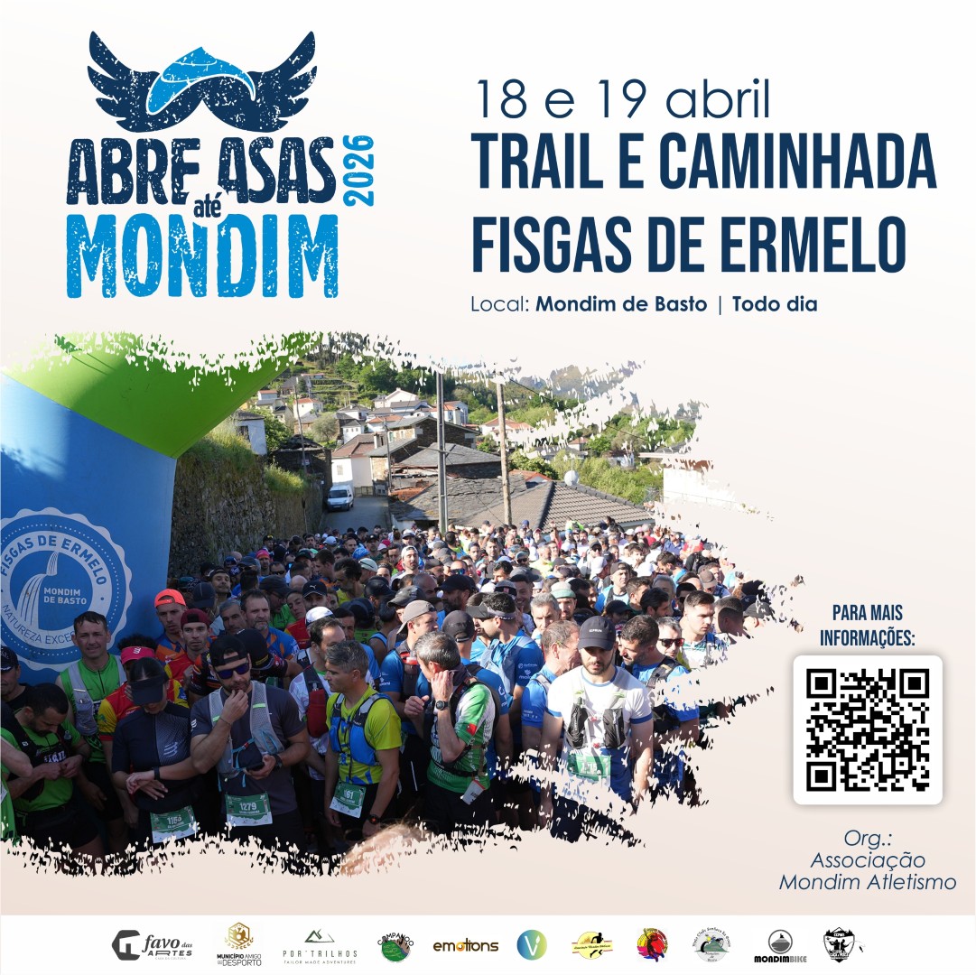 2026/04/18 | 18 e 19 de abril - Trail Fisgas de Ermelo | Abre Asas Até Mondim