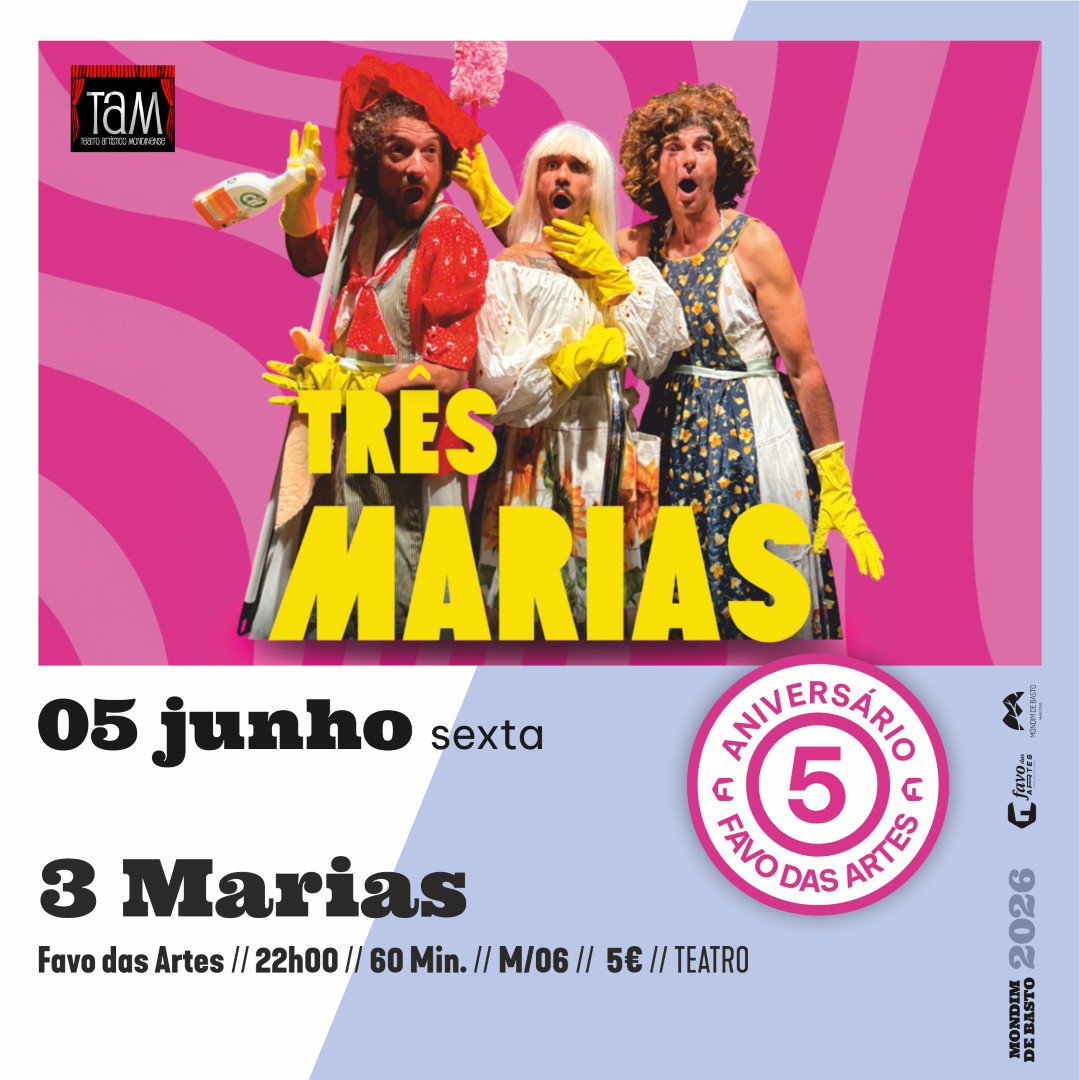 2026/06/05 | Aniversário do Favo das Artes - 3 Marias