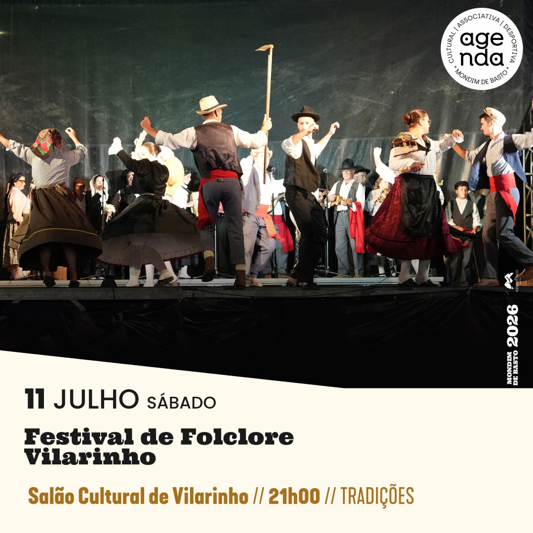 2026/07/11 | 26º Festival de Folclore do Grupo Folclórico e Recreativo de Vilarinho
