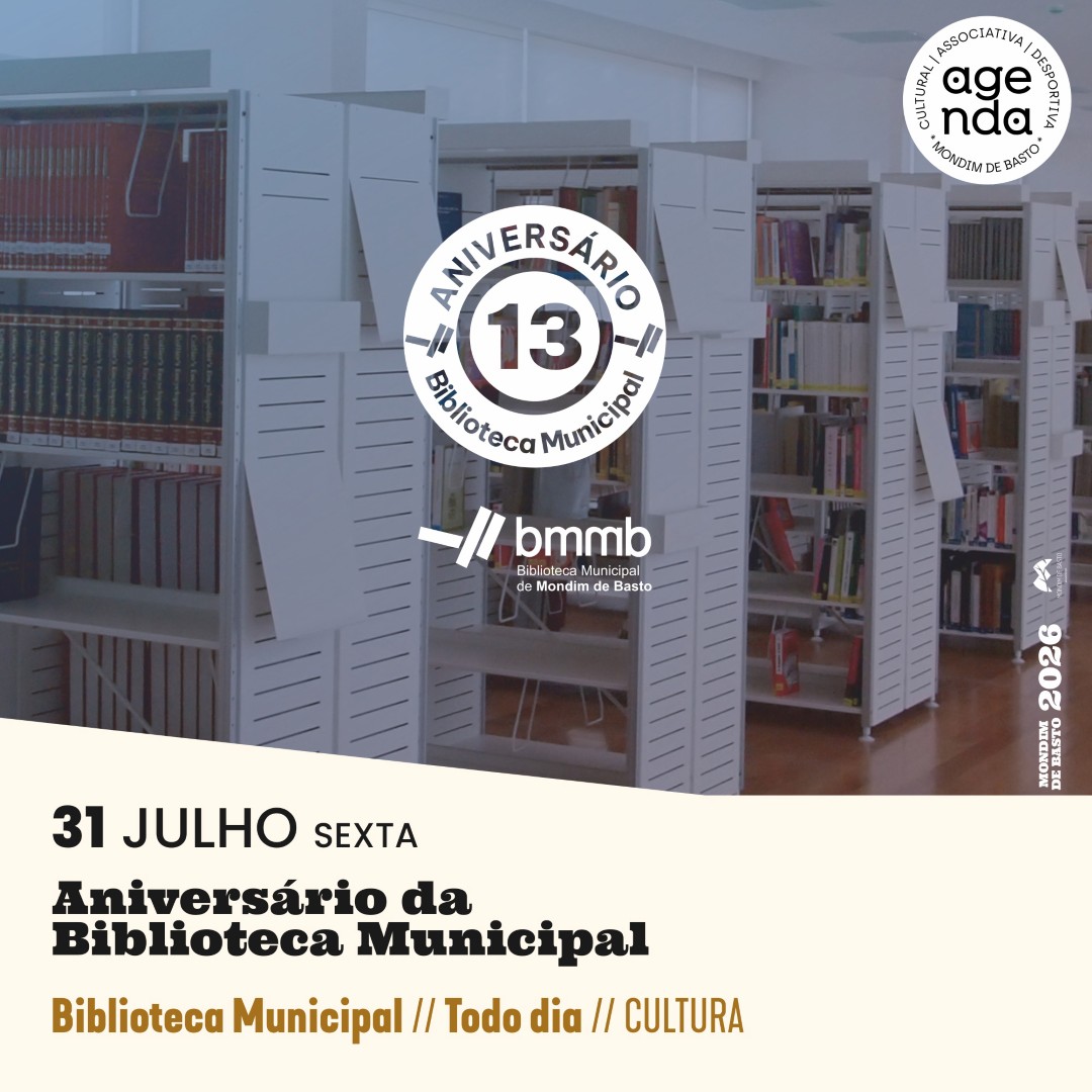 2026/07/31 | Aniversário Biblioteca